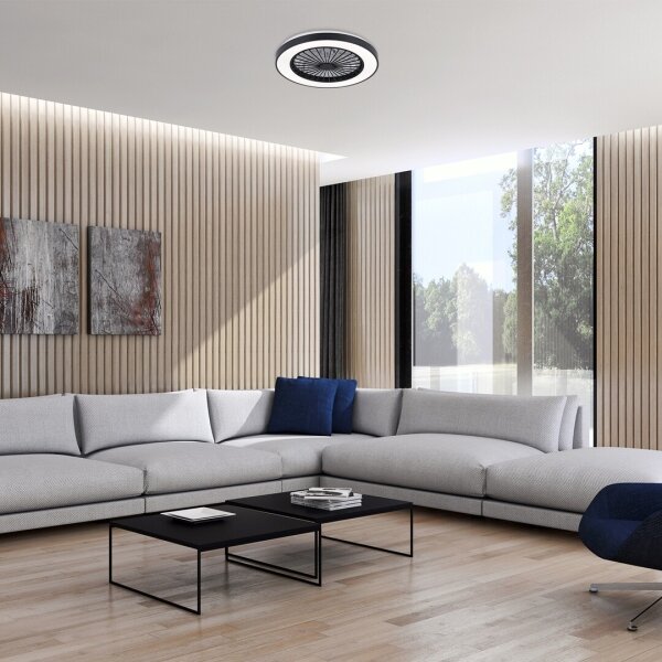 Rabalux 71336-LED Stm. str. svít. s venti. DALFON 40W/230V 3000/4000/6000K+DO