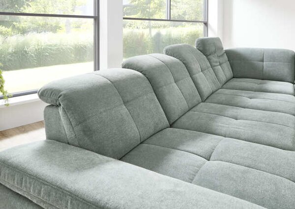 Sedací souprava FLOOR_varianta "U"_Cyber zinc