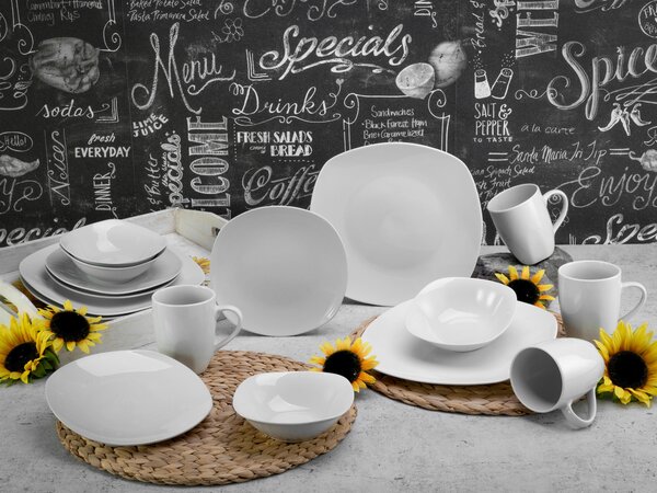 KOMBINOVANÁ SOUPRAVA, 16dílné, porcelán Creatable - Online Only nádobí, Online Only