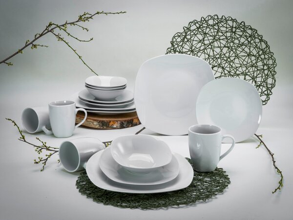 KOMBINOVANÁ SOUPRAVA, 16dílné, porcelán Creatable - Online Only nádobí, Online Only