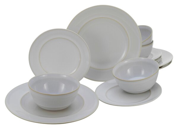 KOMBINOVANÁ SOUPRAVA, 12dílné, kamenina Creatable - Online Only nádobí, Online Only