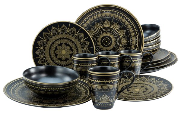 KOMBINOVANÁ SOUPRAVA, 16dílné, kamenina Creatable - Online Only nádobí, Online Only
