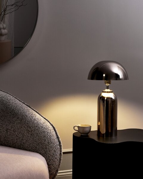 Stolní lampa JALANGI Kov Stříbrná