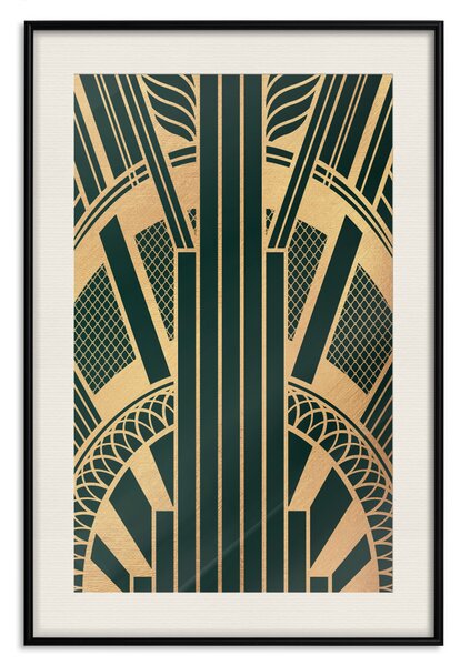 Plakát Věžový dům Art Deco