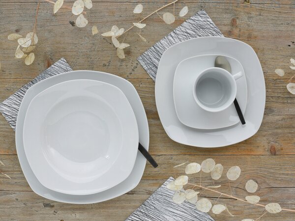 KOMBINOVANÁ SOUPRAVA, 30dílné, porcelán - Online Only nádobí, Online Only