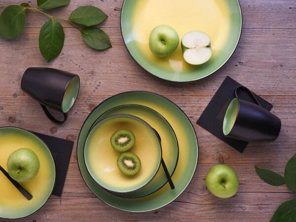 KOMBINOVANÁ SOUPRAVA, 16dílné, kamenina Creatable - Online Only nádobí, Online Only