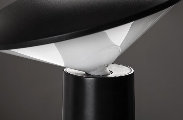 Rabalux 77147-LED Stm. nab. dot. stolní lampa POLPERRO LED/3W/3,7V 1200mAh černá