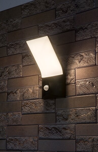 Rabalux 77172-LED Venkovní nástěnné svítidlo se senzorem TOLNA LED/10W/230V IP54