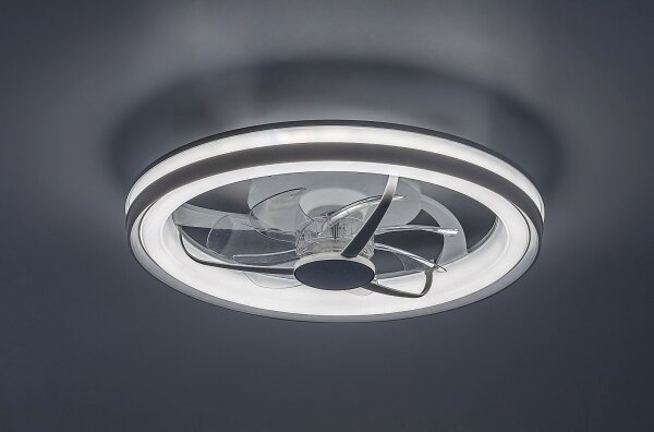 Rabalux 71335-LED Stm. str. svít. s venti. FANRICIUS 40W/230V 3000/4000/6000K+DO
