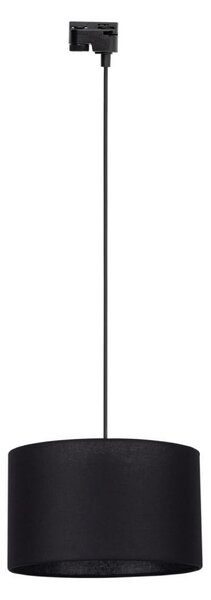 Lustr na lanku do lištového systému TRACER 1xE27/15W/230V pr. 38 cm černá