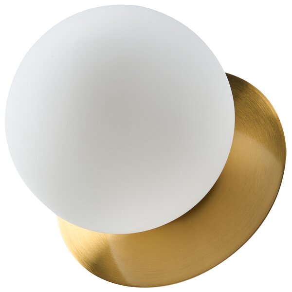 Sada 2 nástěnných lamp BOUBLE Zlatá Kov