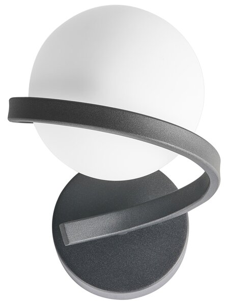 Nástěnná lampa COLAGNE Černá Kov