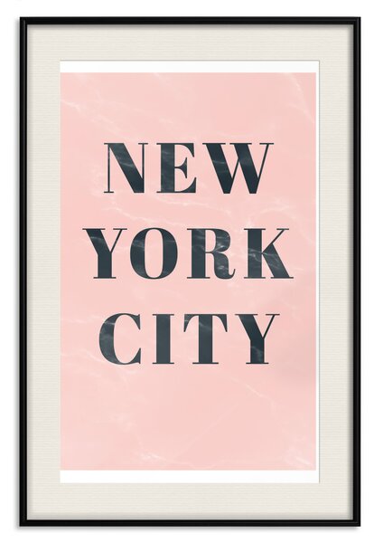 Plakát New York v glamour stylu