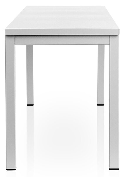 Celokovová lavice do šatny 150 x 35 x 45 cm, šedá - ral 7035