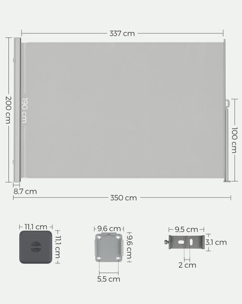 Boční Markýza GSA505G03