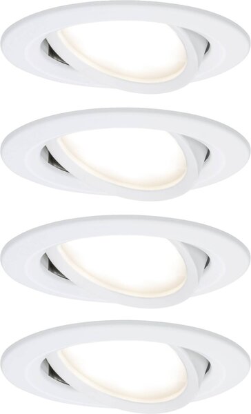 Paulmann 4064161242125 vestavné svítidlo, LED, 18 W, bílá (matná), sada 4 ks