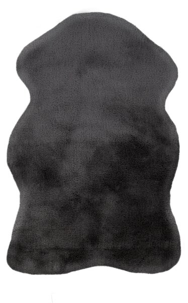 KOBEREC S VYSOKÝM VLASEM, 60/90 cm antracitová - Online Only koberce & rohožky, Online Only