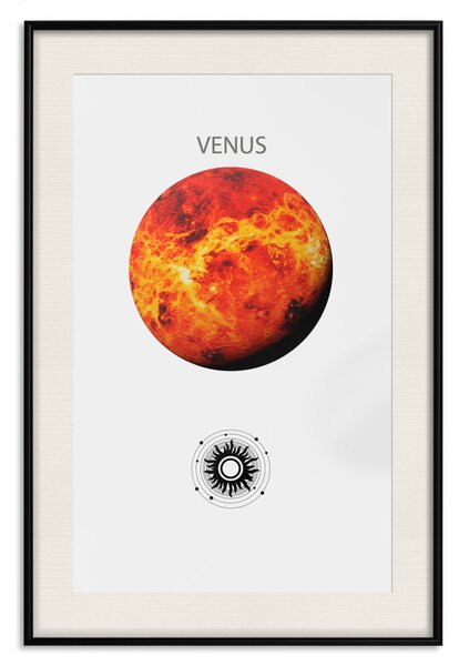Plakát Venuše - nejjasnější planeta sluneční soustavy II