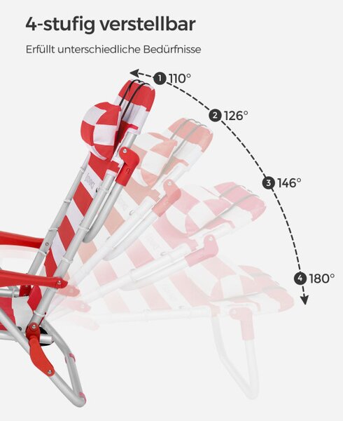Plážové lehátko GCB062R01
