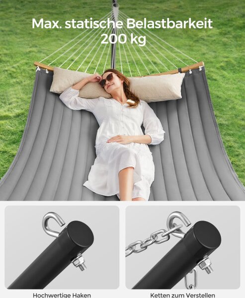 Houpací síť se stojanem GHS002G01