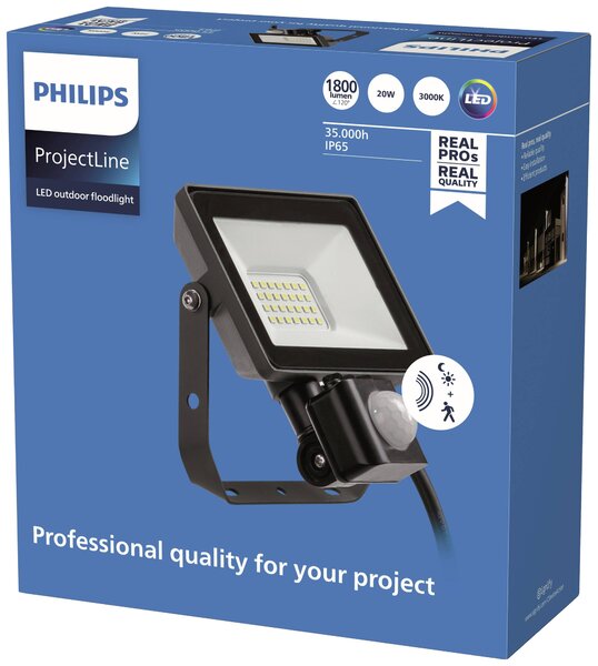 Philips LED ProjectLine 8719514954427 LED reflektor 20 W Barvy světla (LED svítidlo): teplá bílá