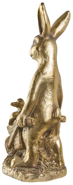 Zahradní figurka SKAMBY Králík Zlatá