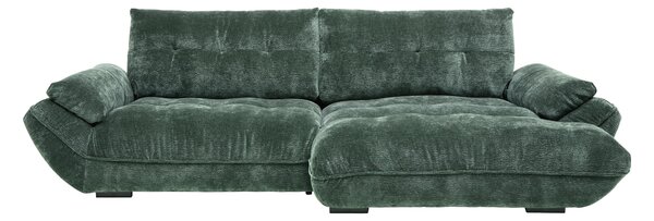 SEDACÍ SOUPRAVA, textil, tmavě zelená - Sedací soupravy
