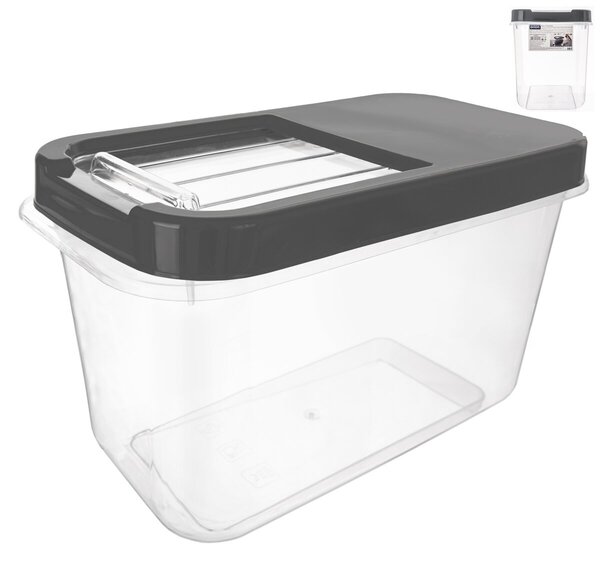 Orion Dóza na potraviny, velkokapacitní box SLOP, šedé posuvné víko - 10l