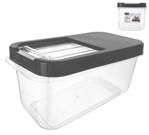 Orion Dóza na potraviny, velkokapacitní box SLOP, šedé posuvné víko - 7,5l