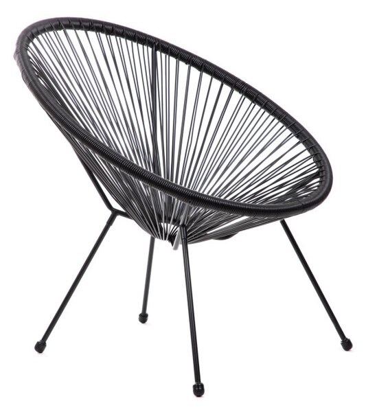 Křeslo ACAPULCO FIESTA černé 891958