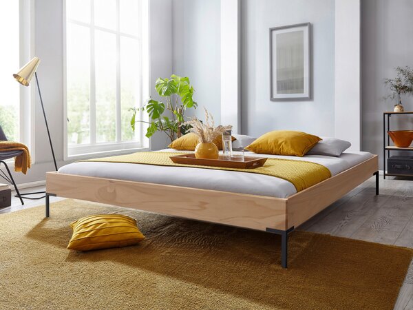 FUTONOVÁ POSTEL, 140/200 cm barvy smrku Livetastic - Online Only postele, Online Only