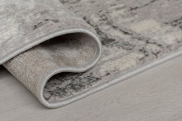 Flair Rugs, Kusový koberec Eris Arissa Silver, 120x170, šedá, chodba / předsíň