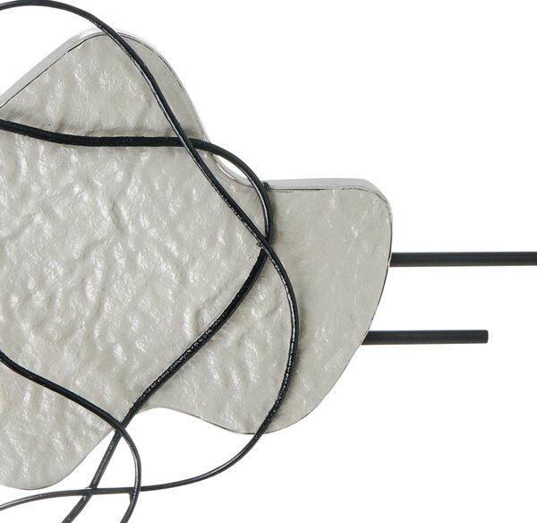 Závěsná ozdoba SALLINS 48 cm Kov Černá