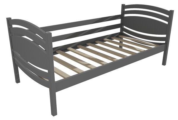 Vomaks Dětská postel DP 032 Rozměr: 90 x 160 cm, Povrchová úprava: netransparentní barva šedá