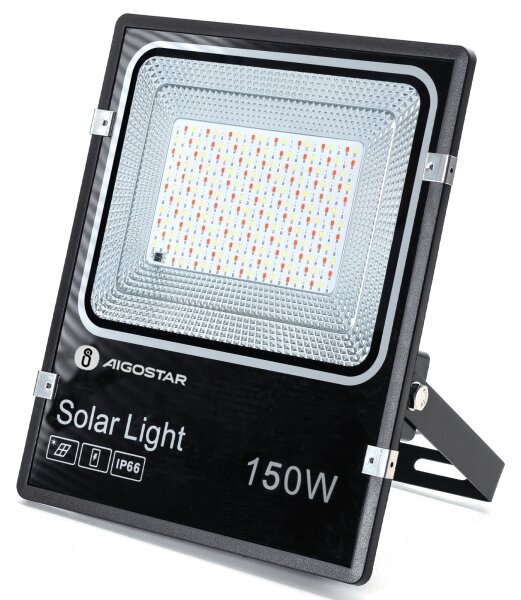 Aigostar - LED RGB Stmívatelný solární reflektor LED/150W/3,2V IP66 + DO