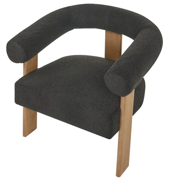 Obývací sestava ILBRO Buklé Černá/Tmavě hnědá