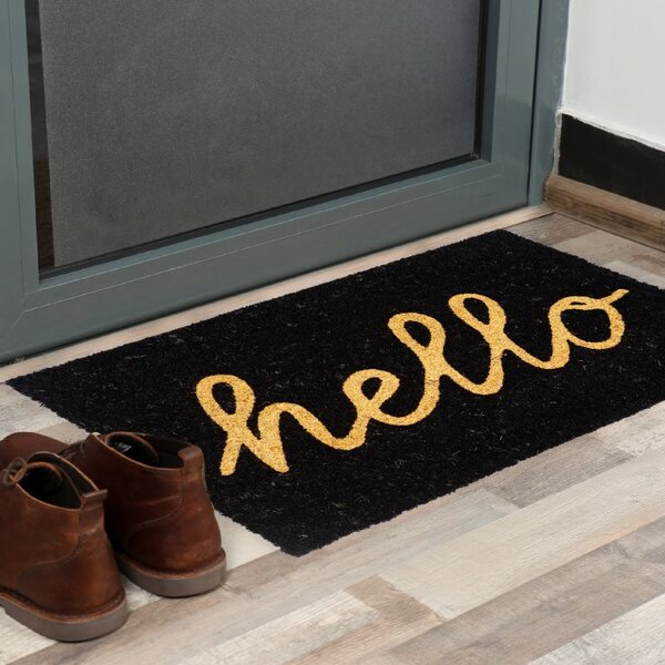 Rohožka z přírodního kokosového vlákna HOME GLITTER 40x60 cm Mybesthome