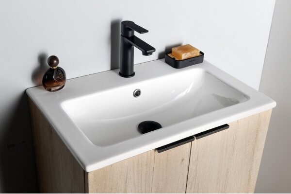 Sapho - Umyvadlová baterie PAX 16,5 cm matná černá