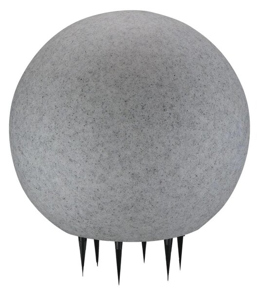 Venkovní lampa ARGENTO 1xE27/15W/230V pr. 40 cm IP65 šedá