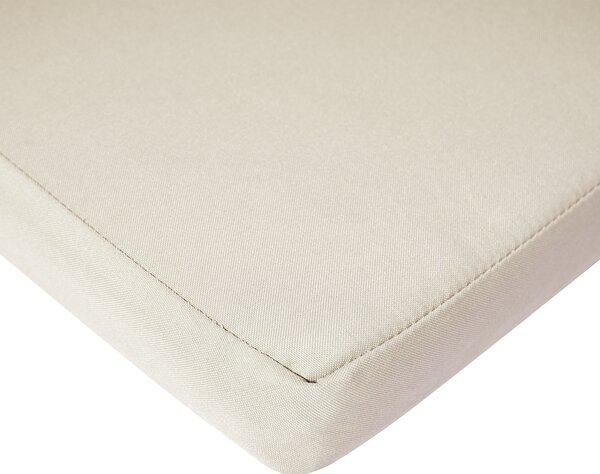 Sada 6 polstrů na opěradlo/sedadlo JAVA/AMANTEA PREMIUM 50 x 71 cm Taupe