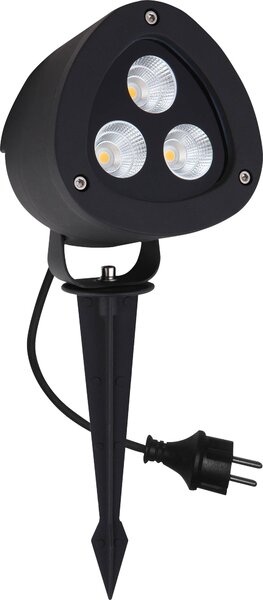 Megatron MT70802 Gartia LED zahradní reflektor LED pevně vestavěné LED 20 W antracitová