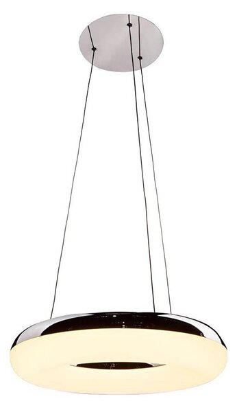 LED Lustr na lanku LED/40W/230V 3000K pr. 40 cm lesklý chrom