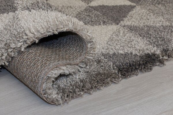 Flair Rugs, AKCE: 160x230 cm Kusový koberec Dakari Nuru Grey/Ivory, šedá, chodba / předsíň
