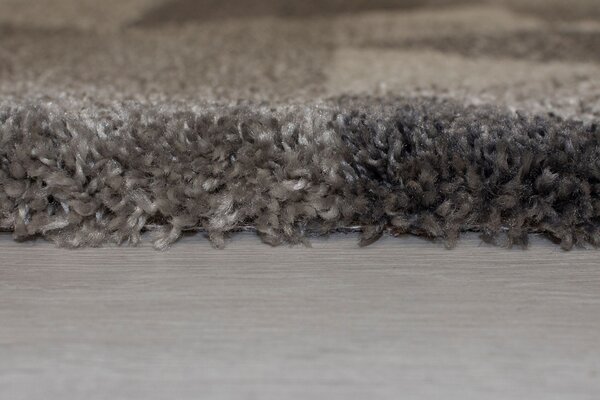 Flair Rugs, AKCE: 160x230 cm Kusový koberec Dakari Nuru Grey/Ivory, šedá, chodba / předsíň