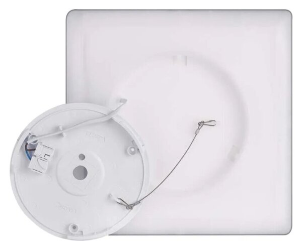 LED Stropní svítidlo FLORI LED/18W/230V 4000K černá 29x29 cm