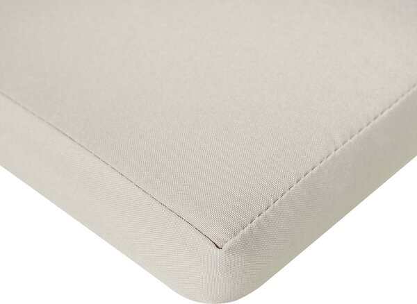 Sada 8 polštářů na zahradní židle SASSARI PREMIUM 46 x 46 cm Taupe