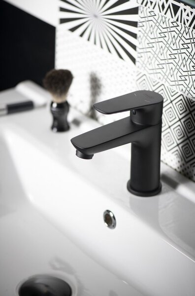 Aqualine - Umyvadlová baterie LOTTA matná černá