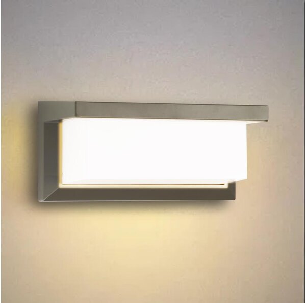 Brilagi - Venkovní nástěnné svítidlo BRICKY 1xE27/60W/230V šedá IP54