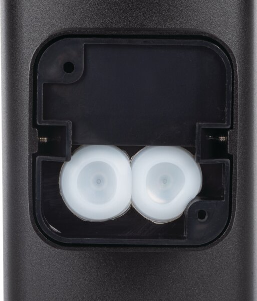 Kanlux 38882 - Venkovní nástěnné svítidlo ZEVI 2xGU10/10W/230V IP54 černá
