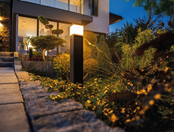 Kanlux 38766 - Venkovní lampa DASTEN 1xG9/11W/230V 80 cm IP44 antracit